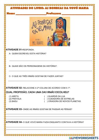 As bonecas da vó maria