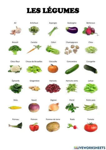 Les légumes