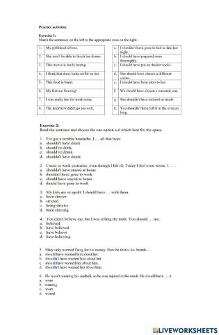 Should -Shouldn't have