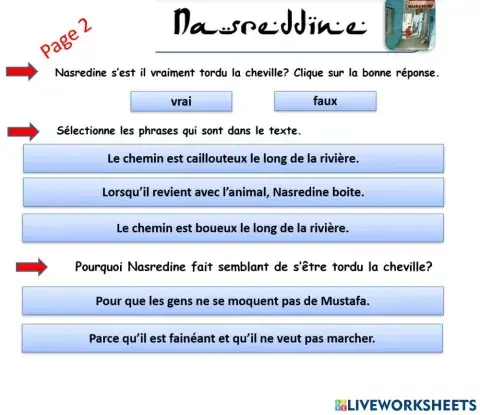 Comprehension nasredine teacher geraldine6