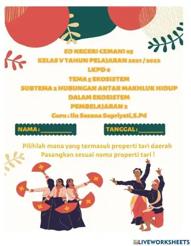 Lkpd 6 properti tari