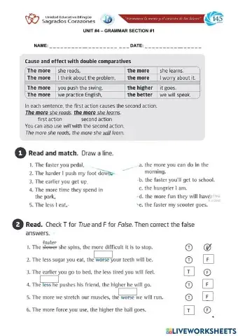 Double Comparatives 2