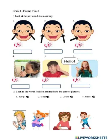 Grade 1 - Fluency Time!