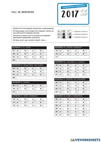 Competències Bàsiques 2017