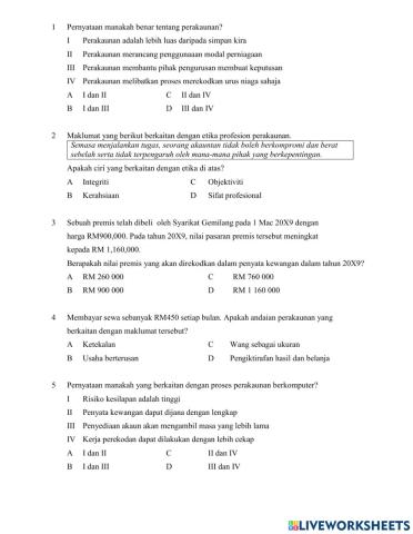 Prinsip akaun Pdpr Ting 4