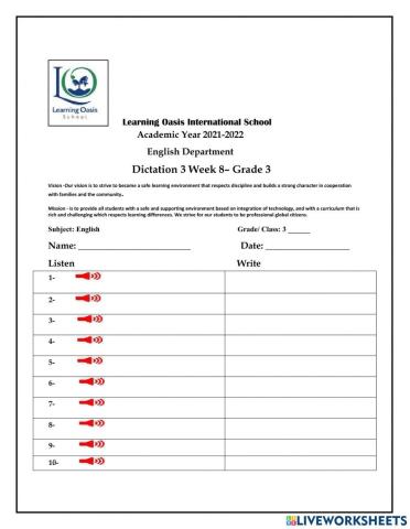 Spelling 'Vowel Digraphs'