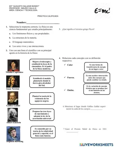 Historia de la física