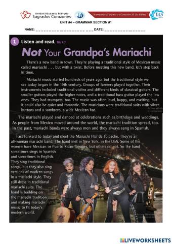 Not Your Grandpa's Mariachi