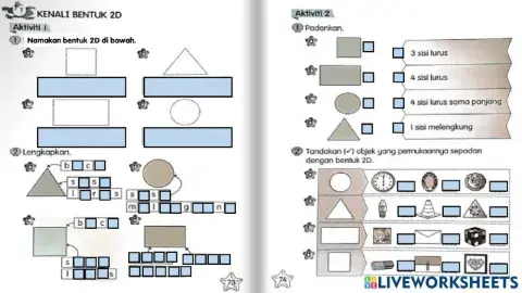 Bentuk 2d