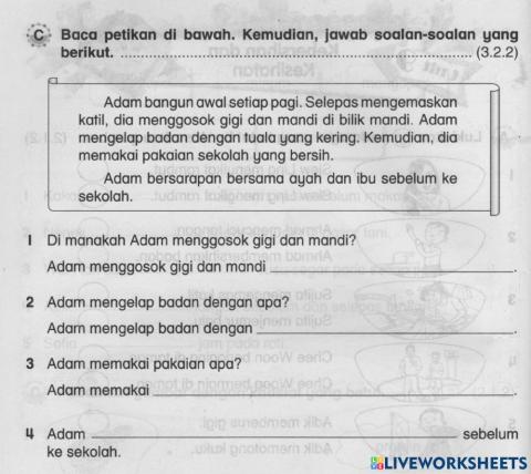 Bahasa Melayu Tahun 1