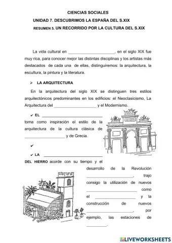La cultura del S.XIX