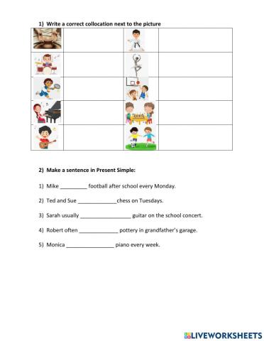 Grammar: do and play