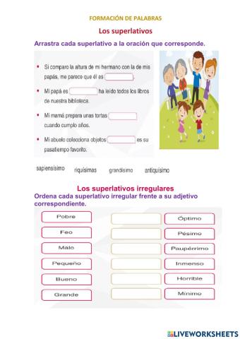 Formacion de palabras