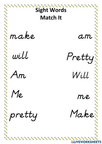 Sight Words