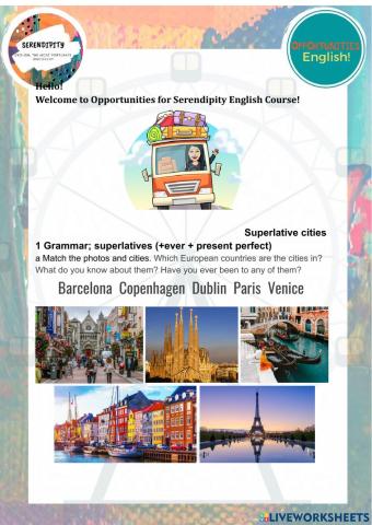 Unit 5B, pre intermediate