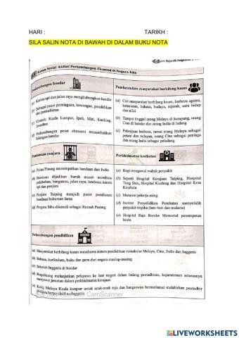Bab 6 : Kesan Pentadbiran Barat Terhadap Ekonomi dan Sosial