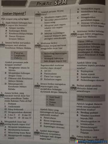 Bab 9 sejarah t5 dasar luar negara