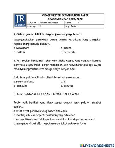 Bahasa Tema 2