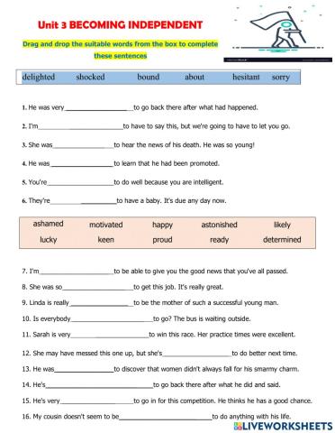 G11-U 3 infinitive after adjective