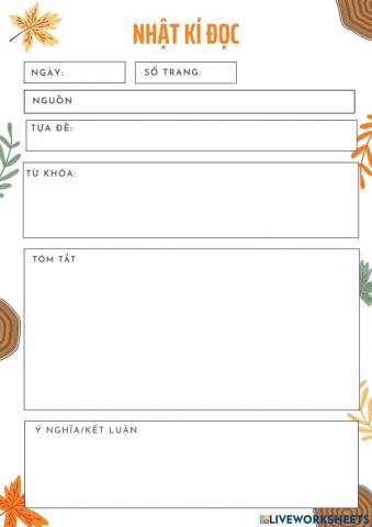 Nhật kí đọc