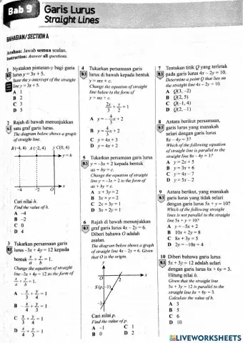 Matematik tingkatan 3