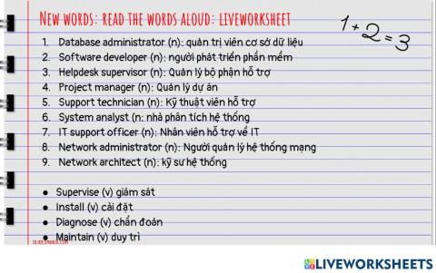 Pronunciation IT jobs