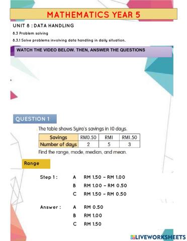 Data handling