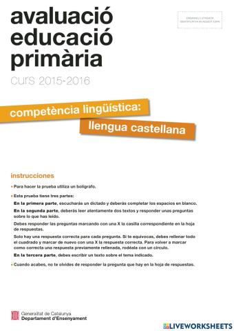 Competencias Básicas 2016