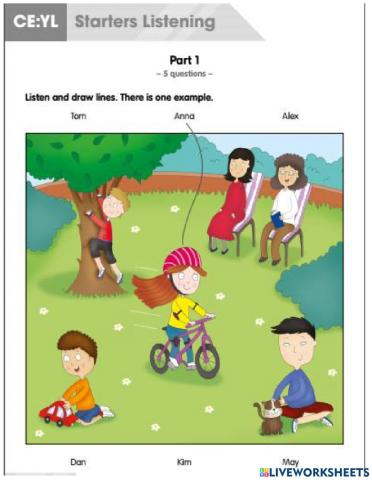 Listening Parts 1 - 3