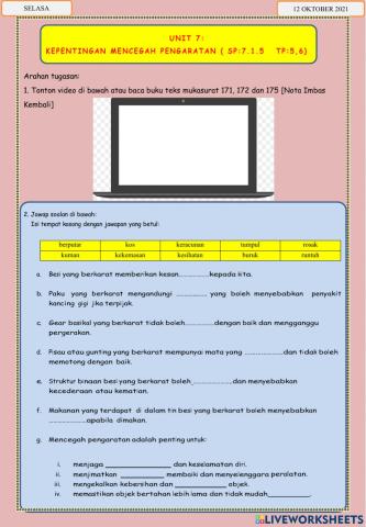 Kepentingan mencegah pengaratan
