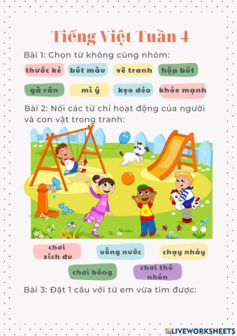 Luyện từ và luyện câu