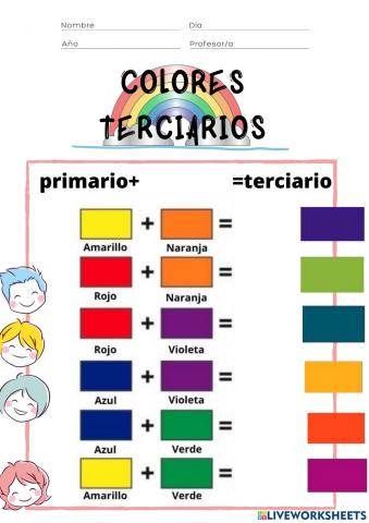 colores terciarios