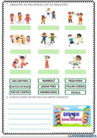 Atividades de geografia