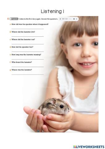 Listening past simple