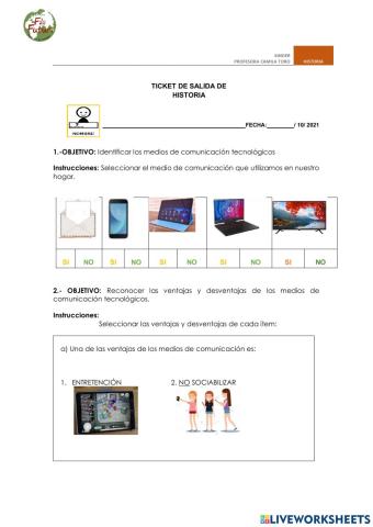 Medios de comunicación tecnologicos