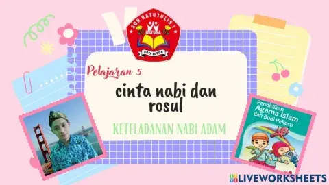 Pai kelas 1 (cinta nabi dan rasul)