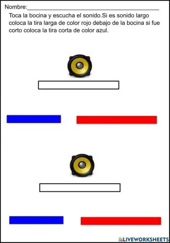 Sonido largo y corto 3