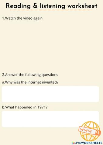 Reading & Listening (2º medio B)