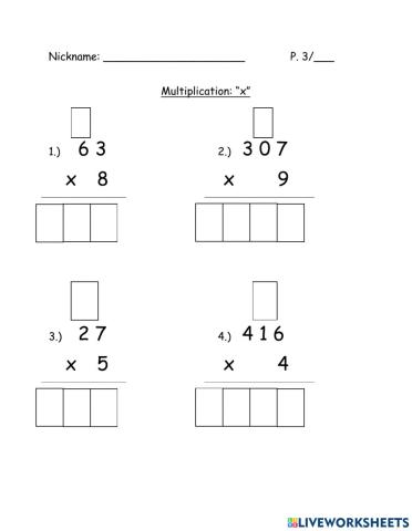 Multiplication