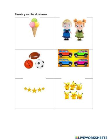 Números hasta el 15