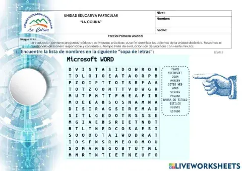 Parcial Primera Unidad