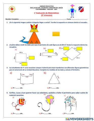 Examen de Matemáticas
