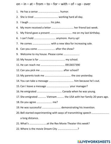 Verb phrase