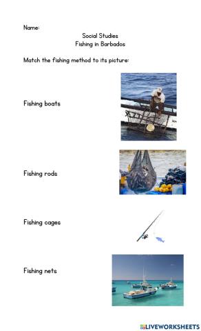 What Fishermen use and Where they fish