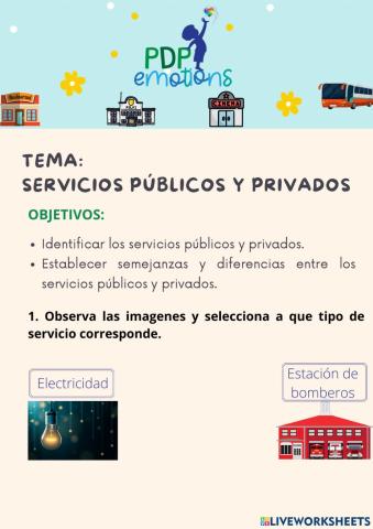 INTERACTIVA 7 - Servicios públicos y privados. - Del 18 al 22 de octubre