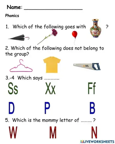 Phonics-1st term assess