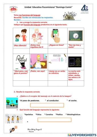 Las funciones del lenguaje