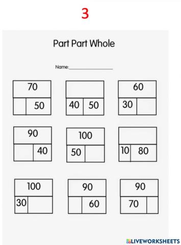 Math differentiation group 3 Missing addends