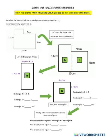 Area of Composite Figures