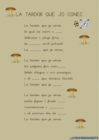 La tardor que jo conec